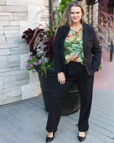 Long Sleeve Lined Blazer