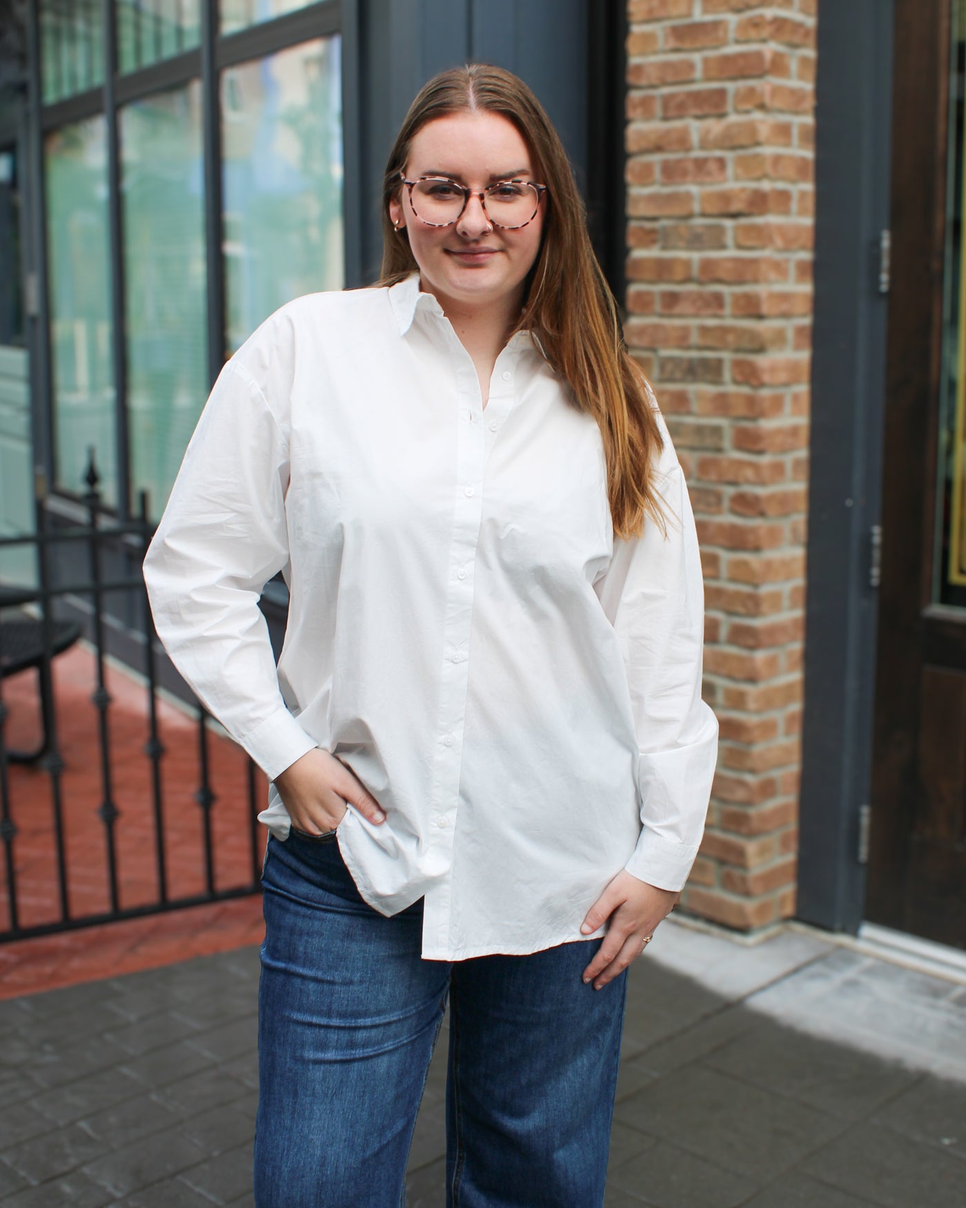 Funila Button Up Blouse