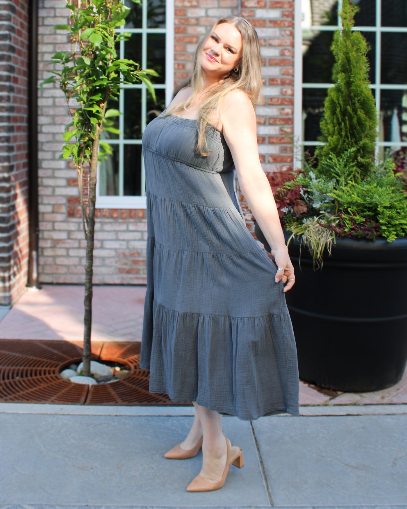 Altura Tiered Maxi Dress