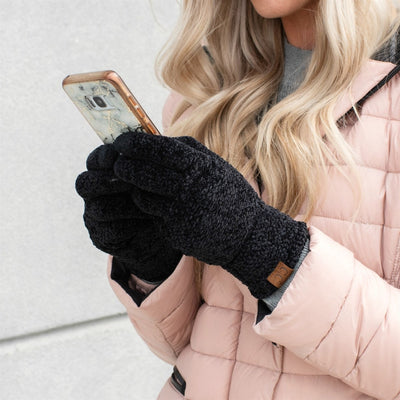 Chenille Touch Screen Glove