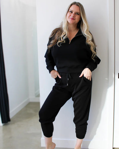 Mailyn Soft Knit Half Zip