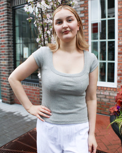 Scootie Scoop Neck Tee