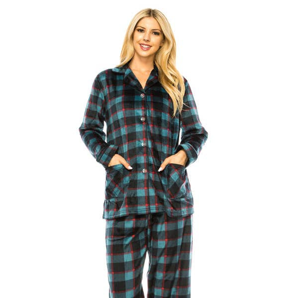 Petra Plaid Pajamas
