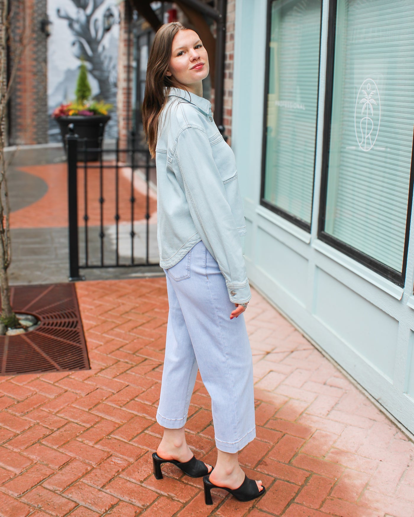 Light Denim Overshirt