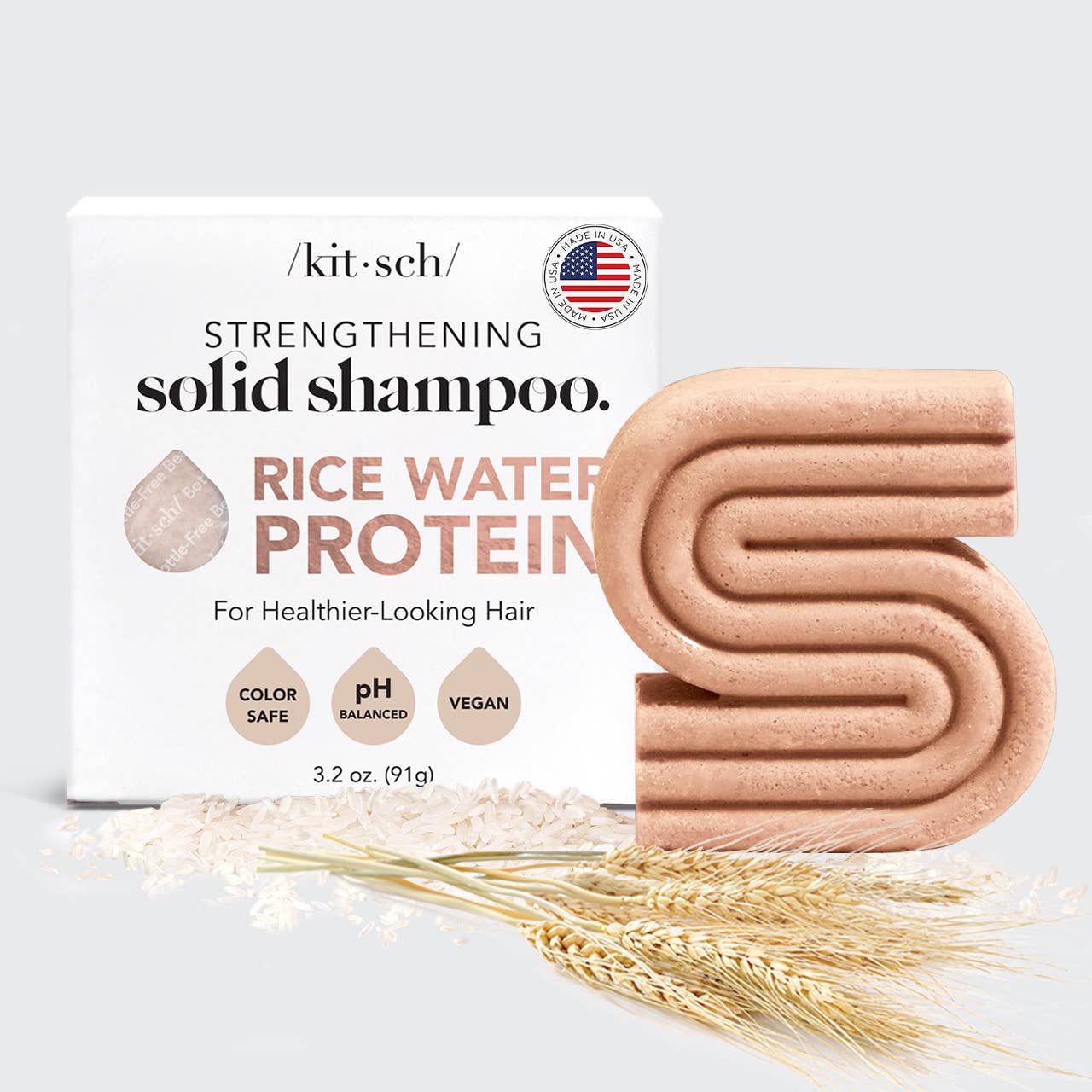 Rice Water Protein Shampoo for Hair Growth