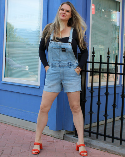 Relaxed Short Overalls