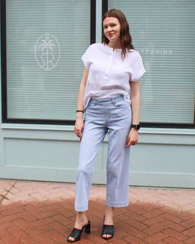 Audrey Cropped Flare Jeans