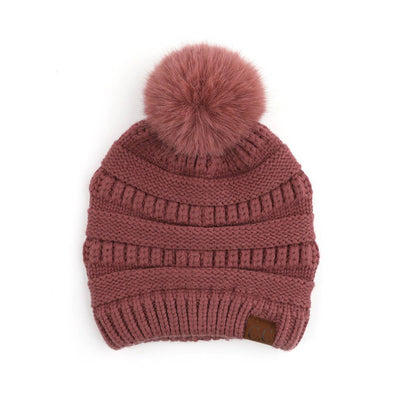 CC Snuggly Soft Pom Beanie