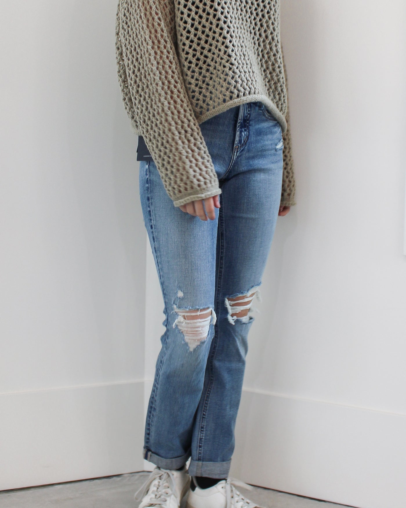 Beau Boyfriend Slim Leg Jeans