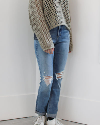 Beau Boyfriend Slim Leg Jeans