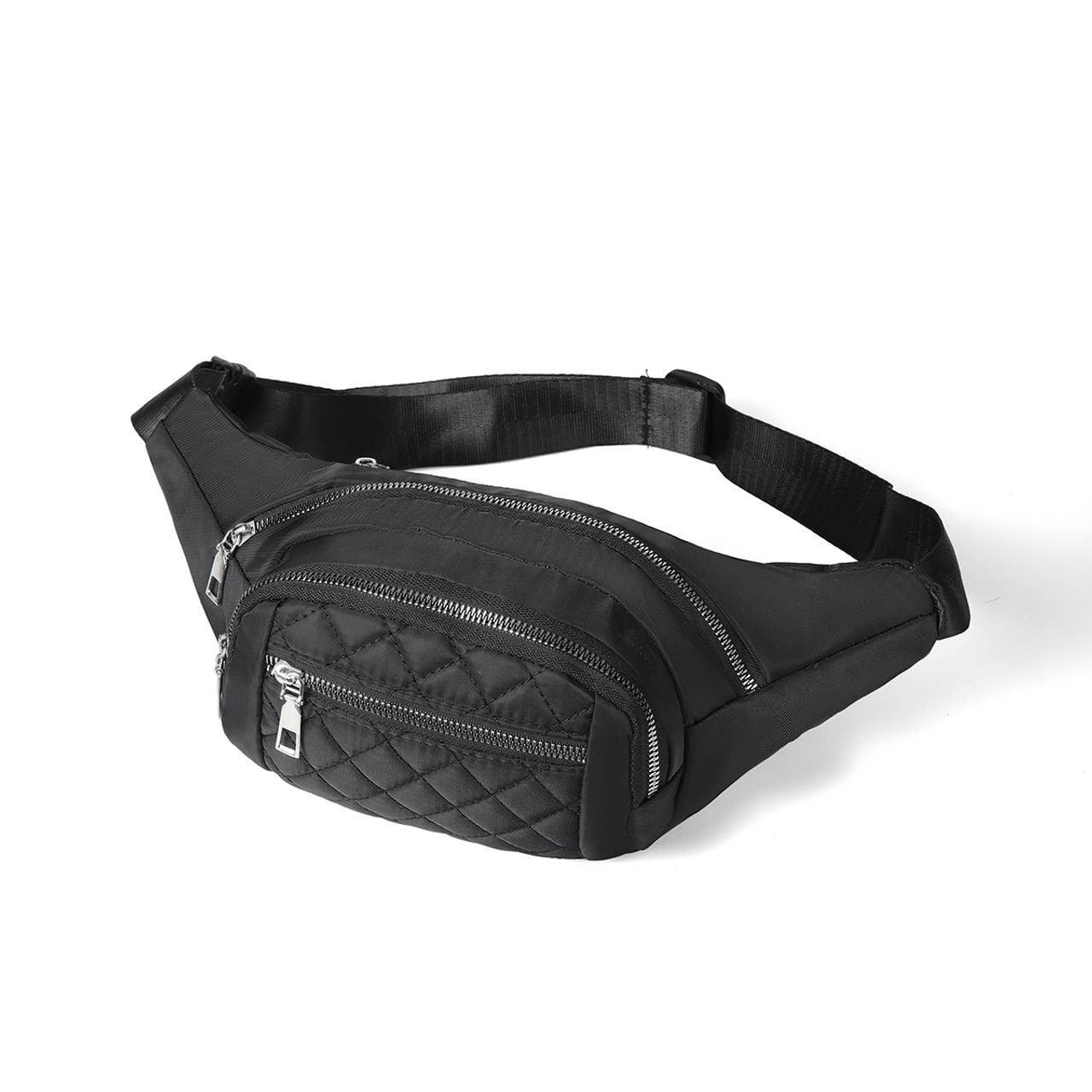 Kelli Quilted Nylon Belt Back