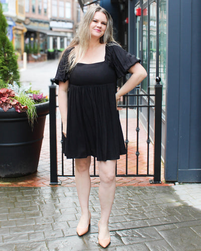 Leilani Voluminous Linen Dress