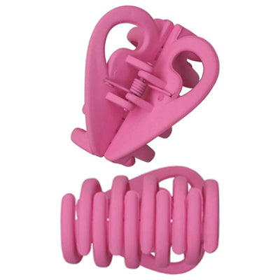 Hollow Heart Hair Claw
