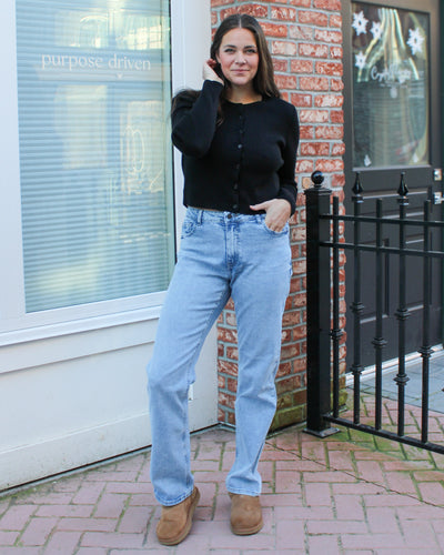 Calista Crew Neck Cardigan