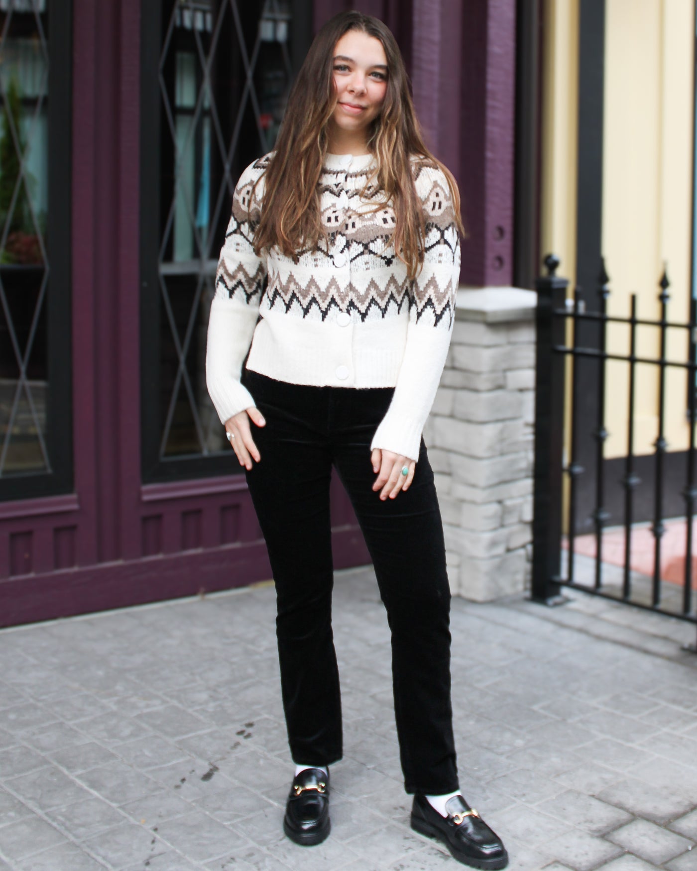 Button Front Sweater Cardigan