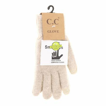 Heathered Soft Smart Tip Gloves