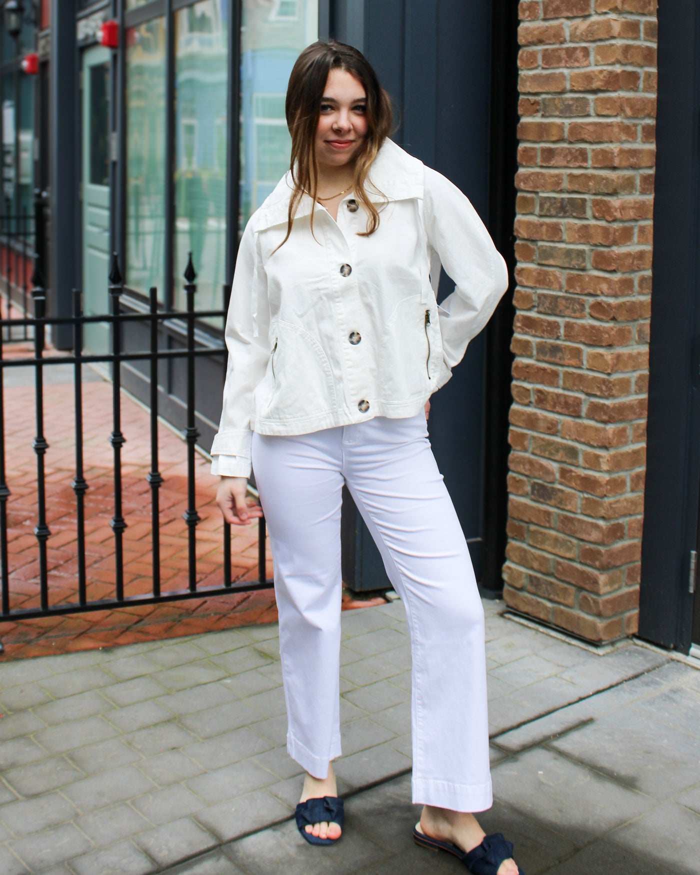 Comfort Stretch Wide Leg Pants