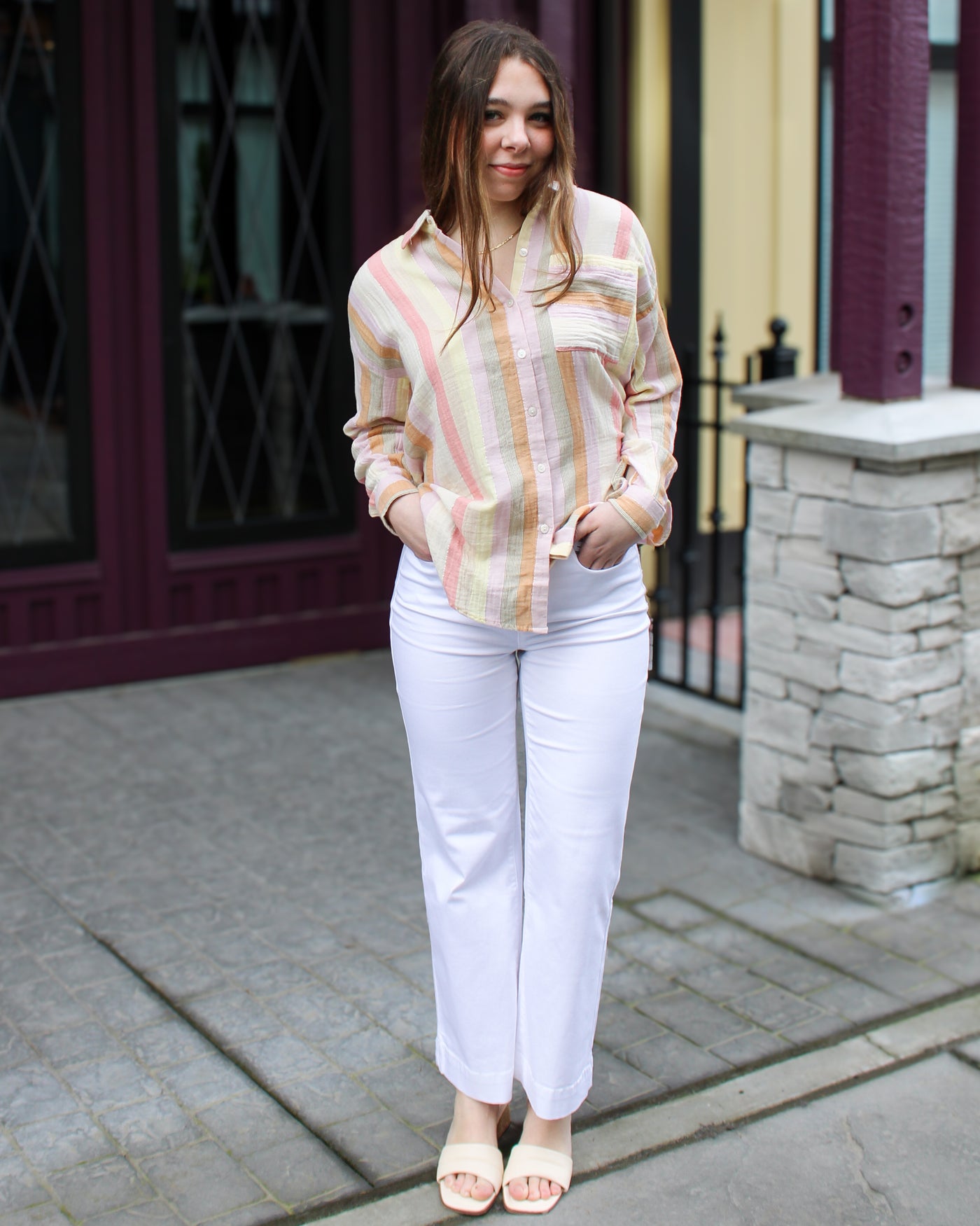 Sun Ray Drop Shoulder Shirt
