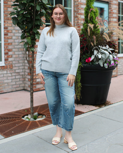 Anthousa Mock Neck Sweater