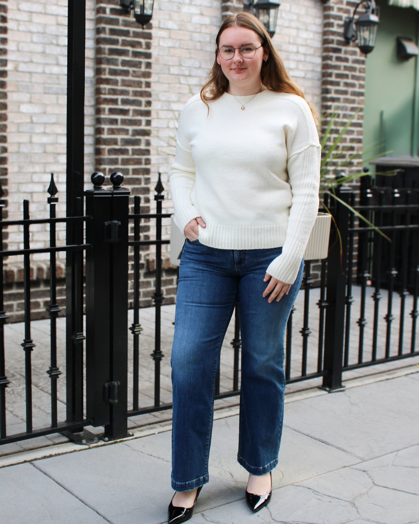 Parm Mock Neck Pullover