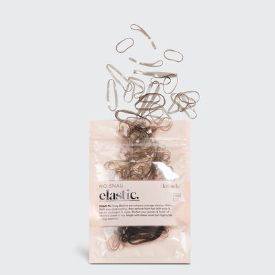 No Snag Hair Elastic - 100pc