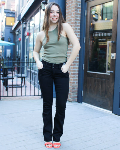 Suki Slim Bootcut Jeans