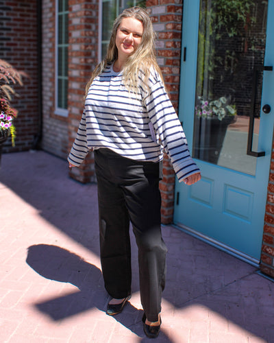Long Sleeve Crew Neck with Cuff