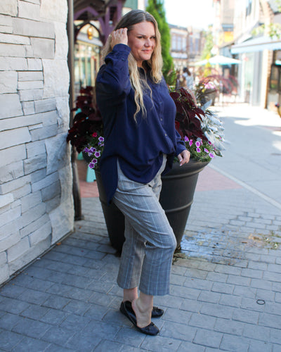 Pull On Cropped Pant