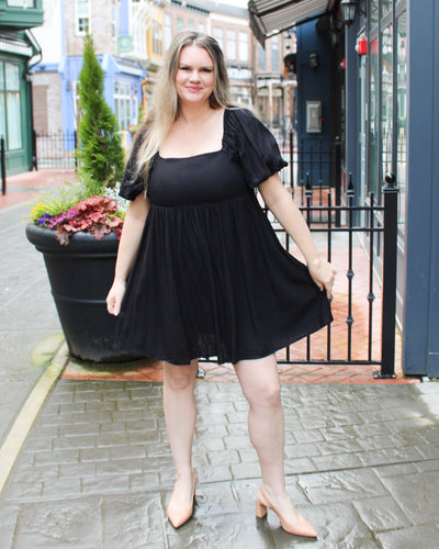 Leilani Voluminous Linen Dress