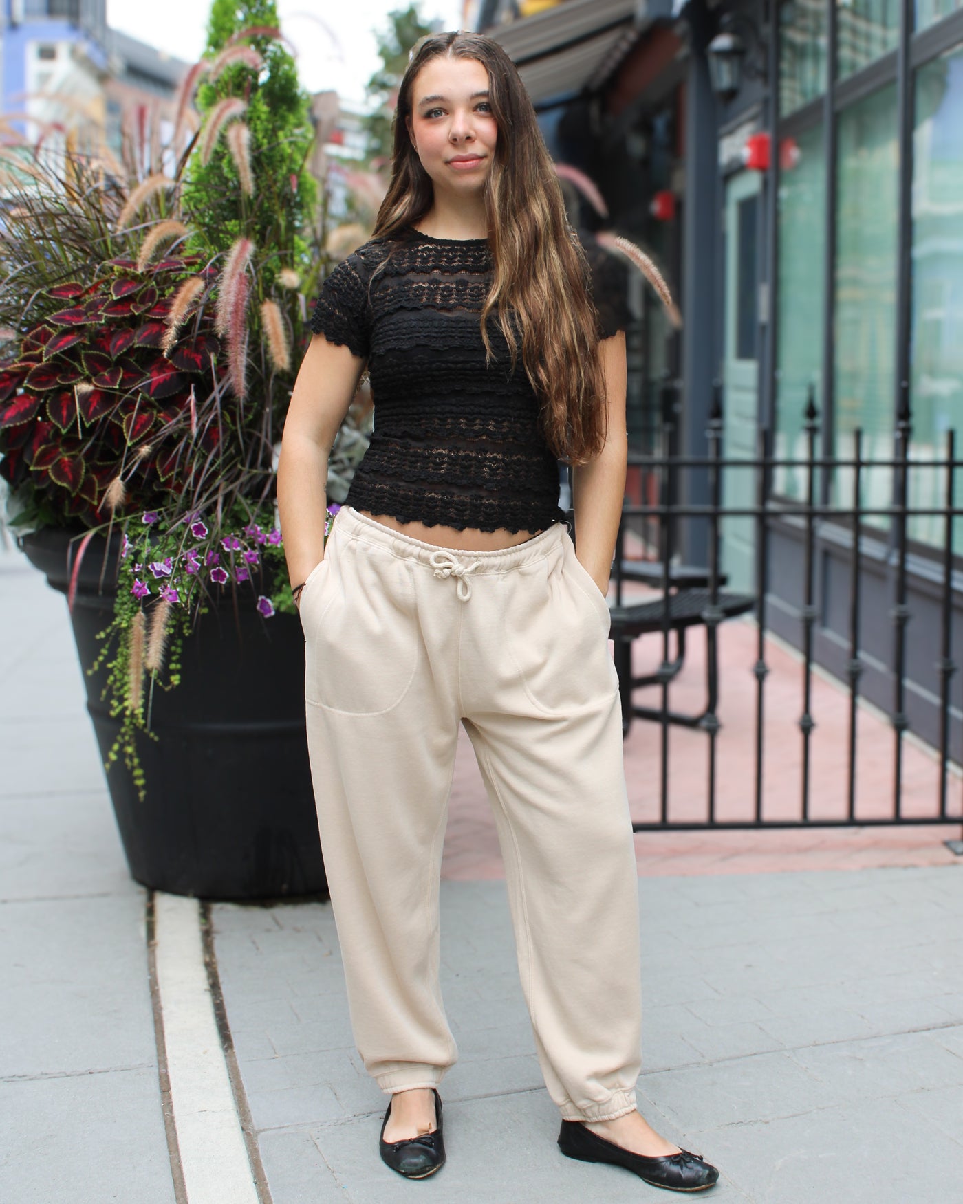 Angelina Lace Tee