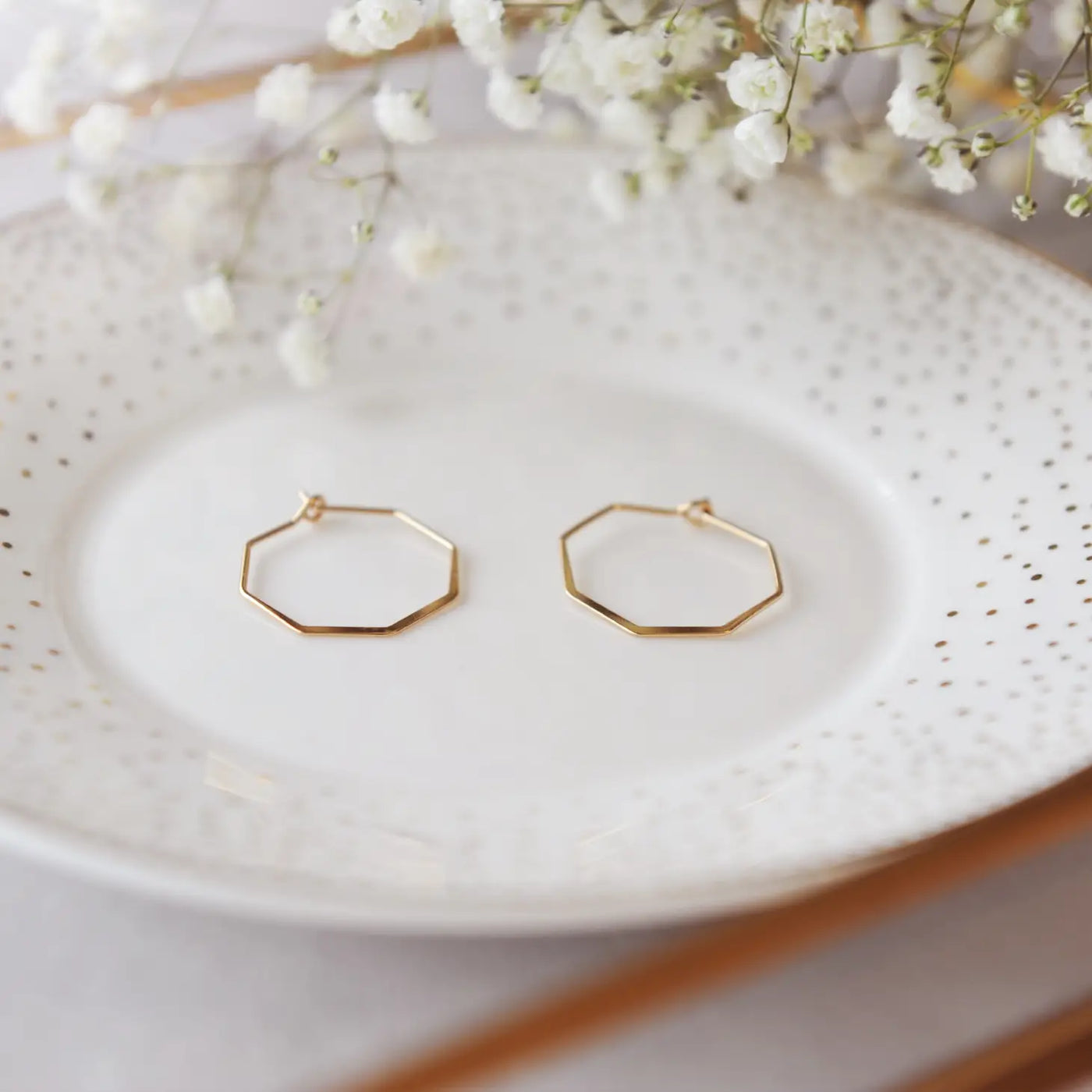 Mini Hex Hoops