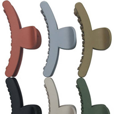 Wide Curve Solid Hair Claw