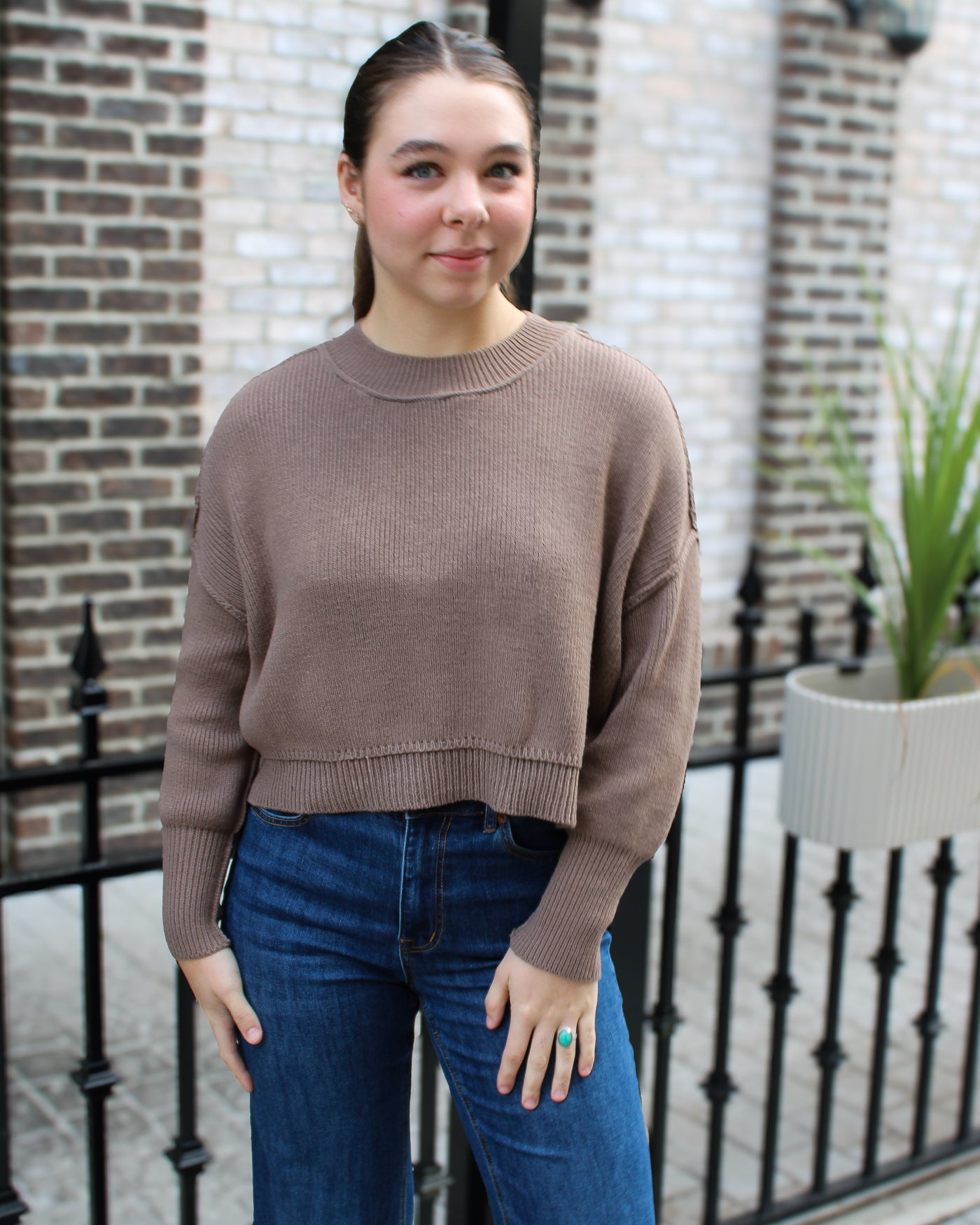 Sumire Crew Neck Sweater