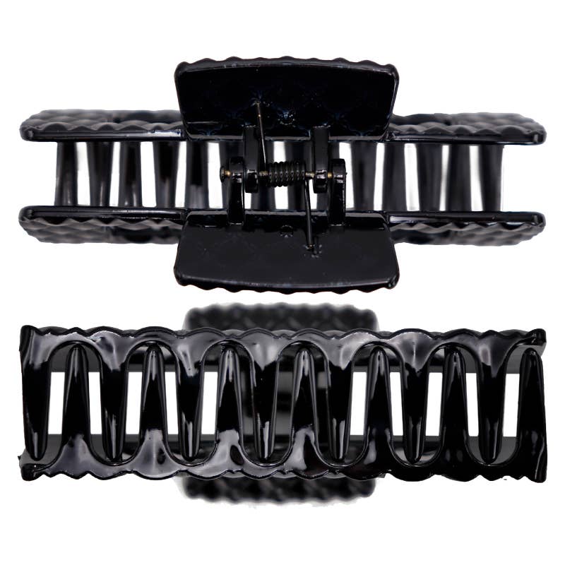 Bling Quilted Large Hair Claw