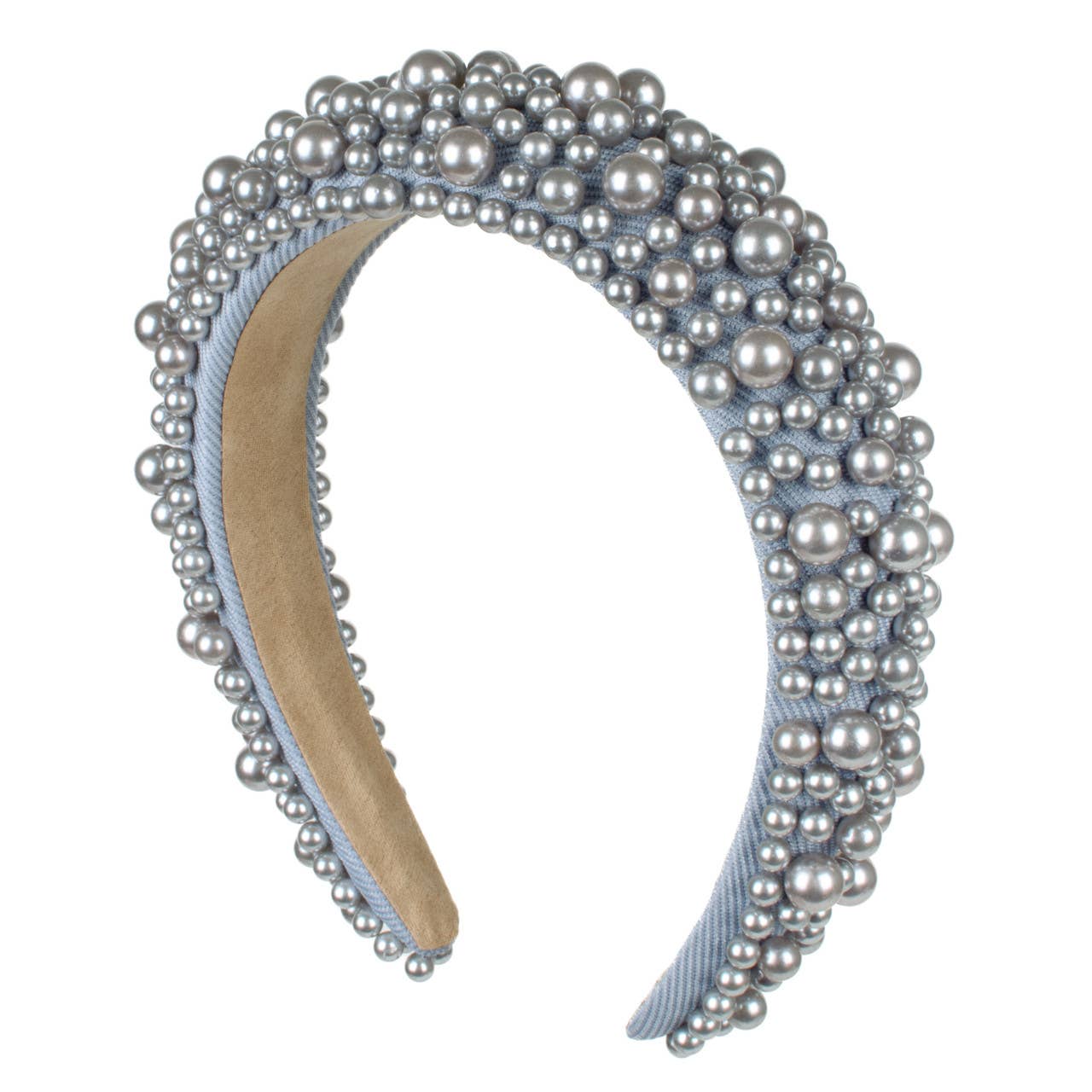 Luxury Pearl Beaded Headband