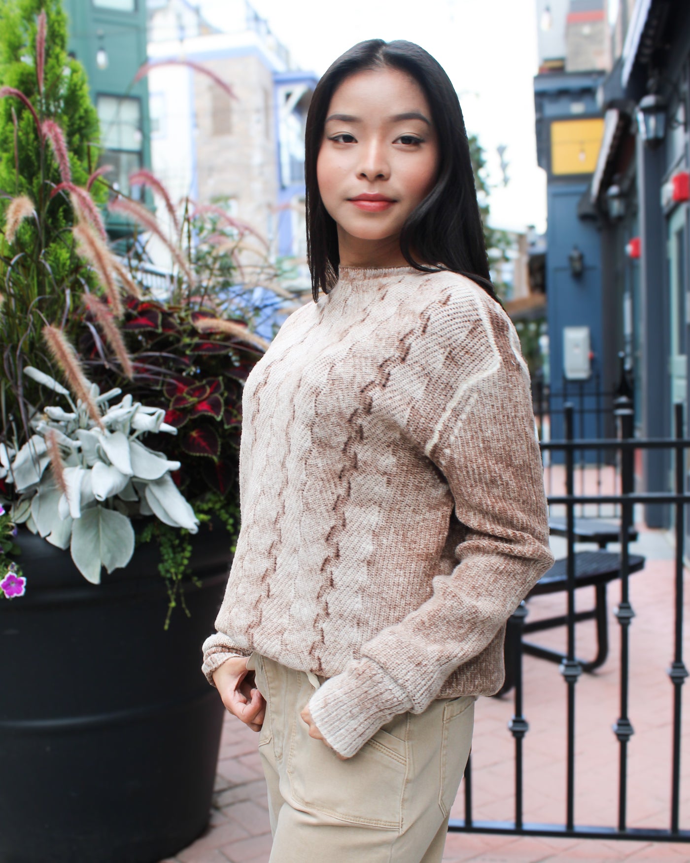 Fancy Stitch Sweater