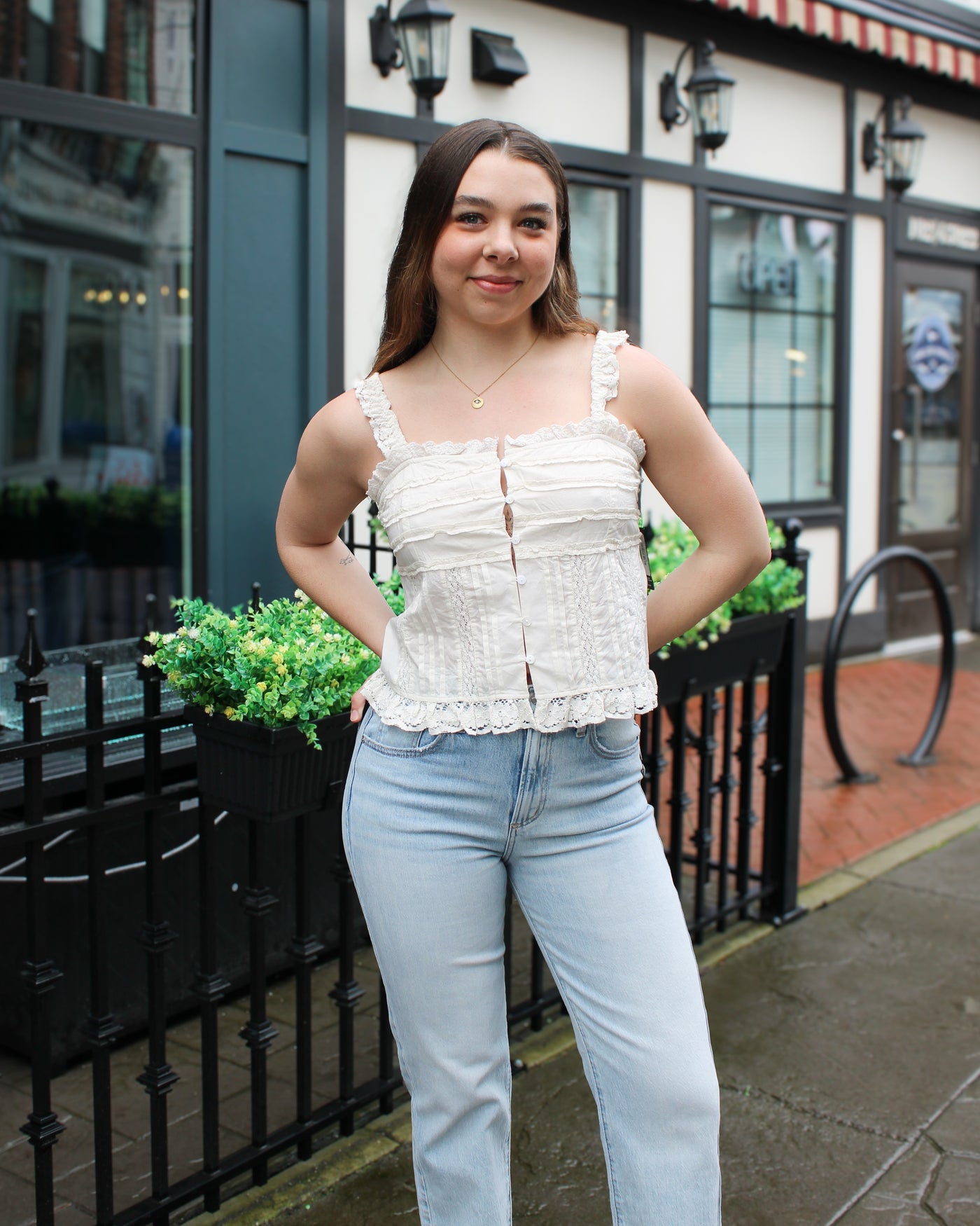Ella Button Up Cami