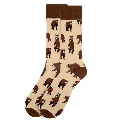 Men’s Printed Crew Socks