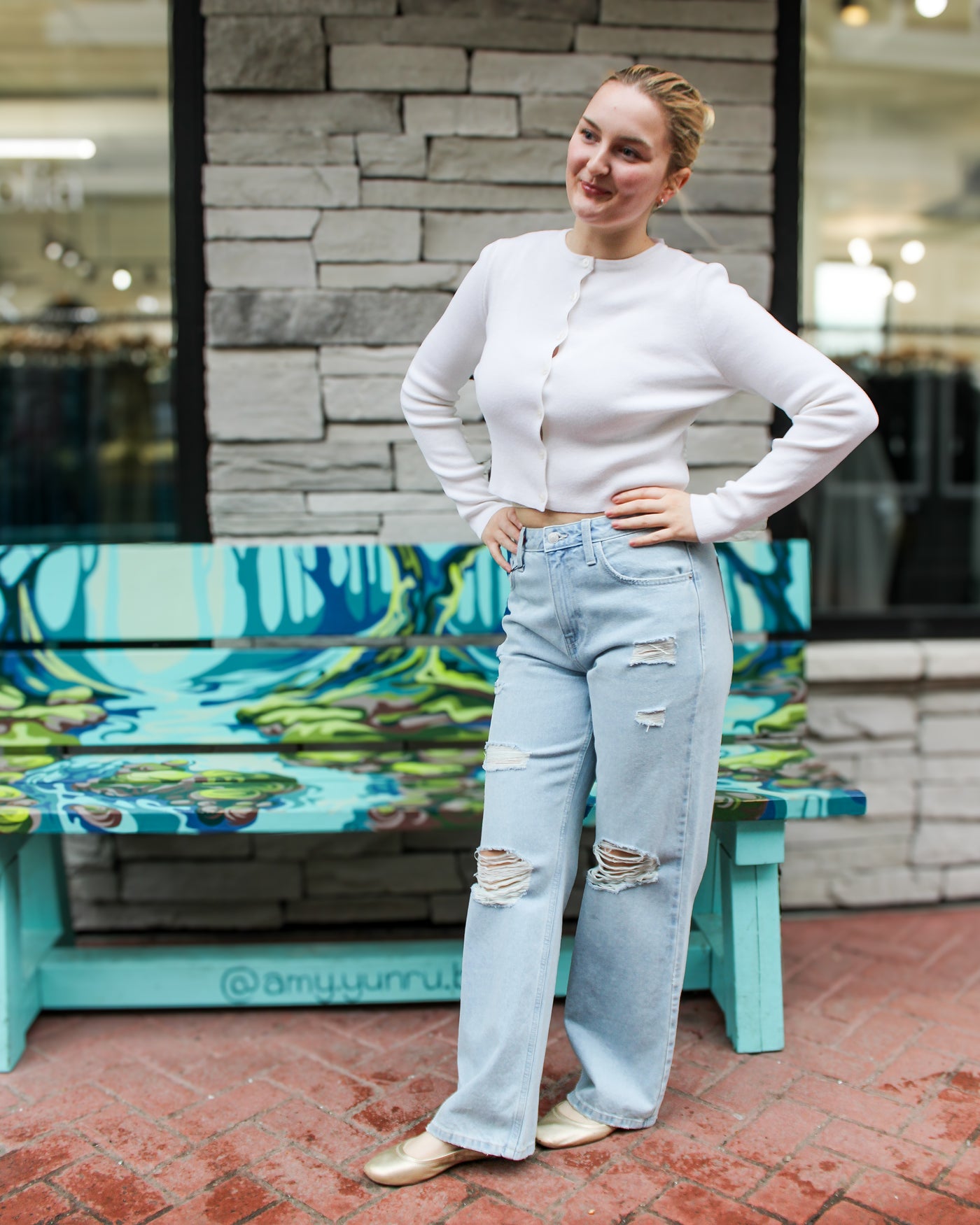 Calista Crew Neck Cardigan
