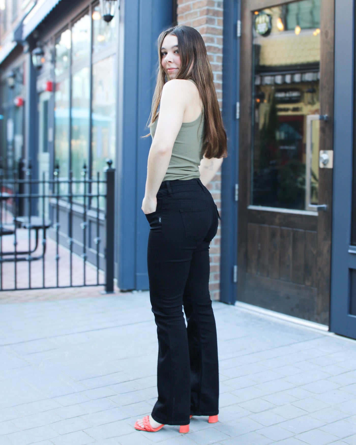 Suki Slim Bootcut Jeans