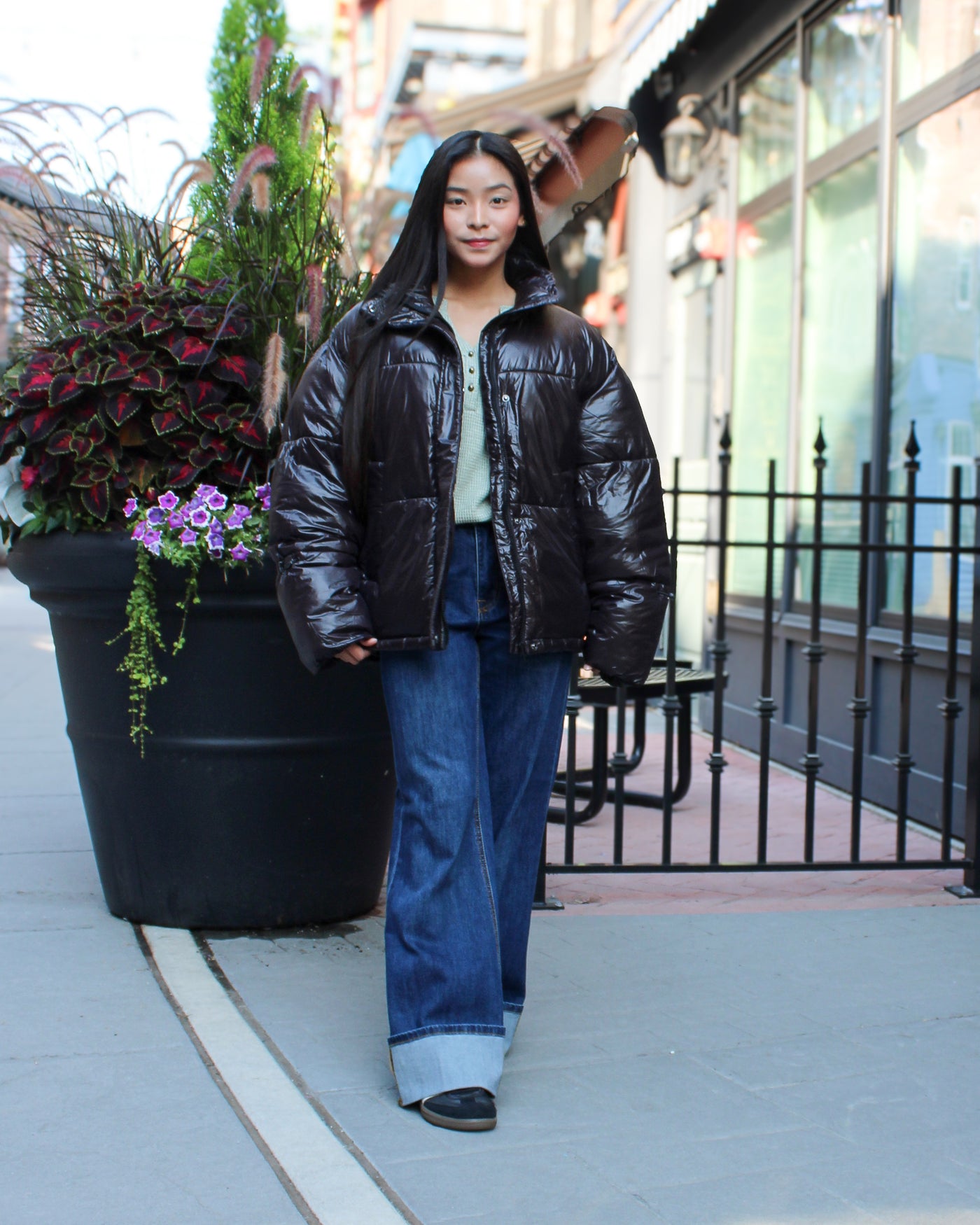Mallie Shiney Puffer Coat
