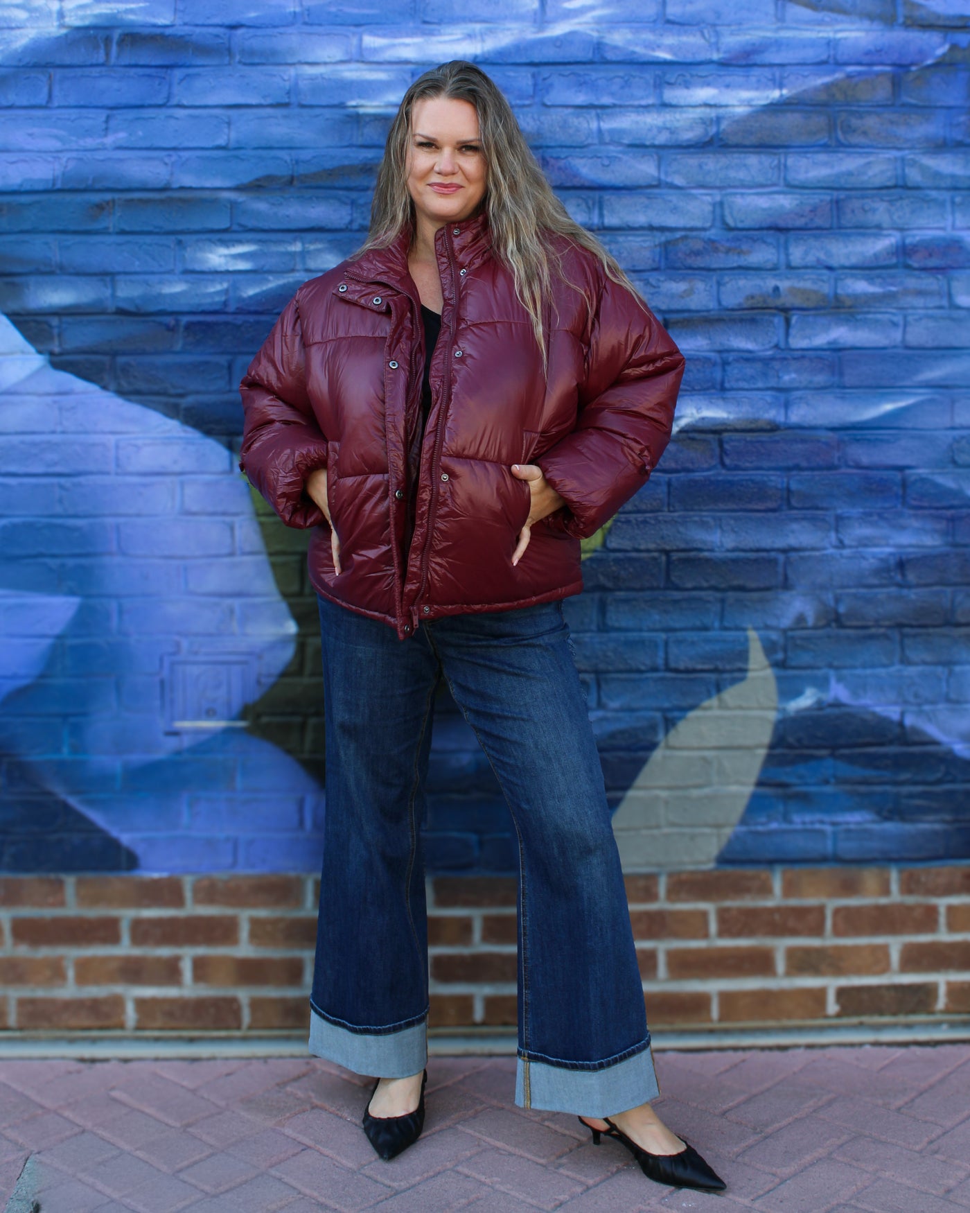 Mallie Shiney Puffer Coat