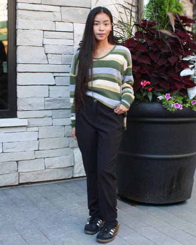 Chive U-Neck Sweater