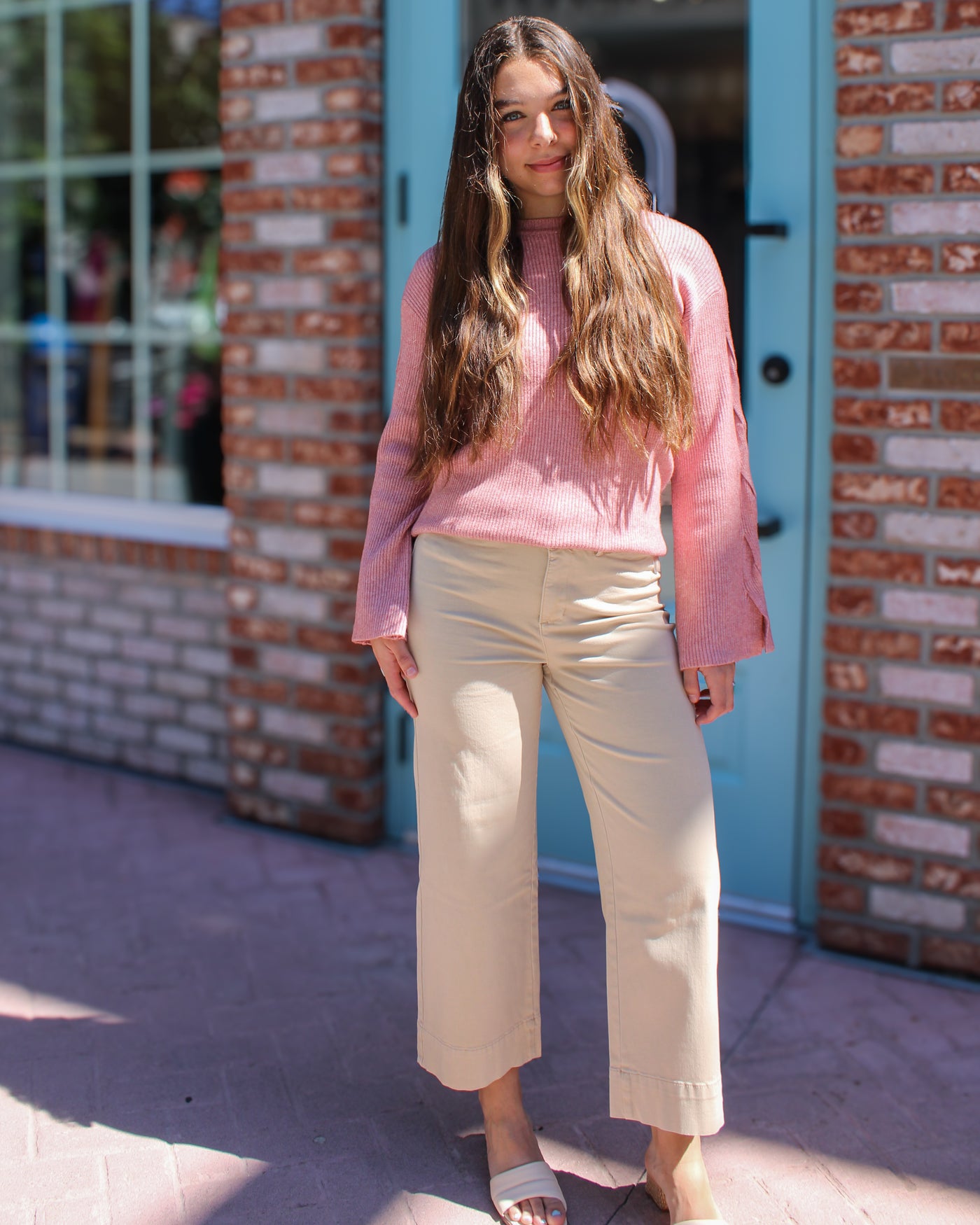 Cable Detail Sweater