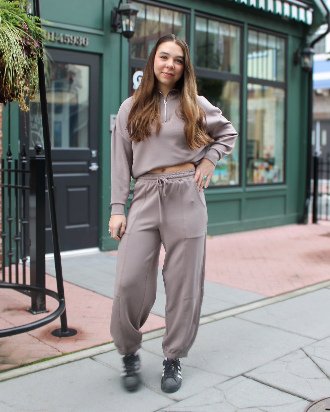 Jan Soft Knit Barrel Jogger