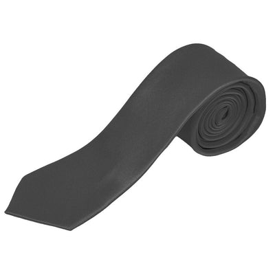 Poly Satin Slim Tie