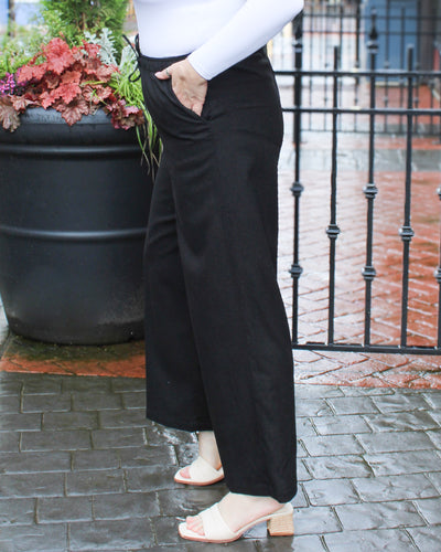 Merry Linen Drawstring Pants