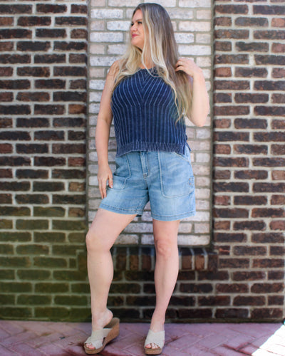 Halter Knit Sweater Tank
