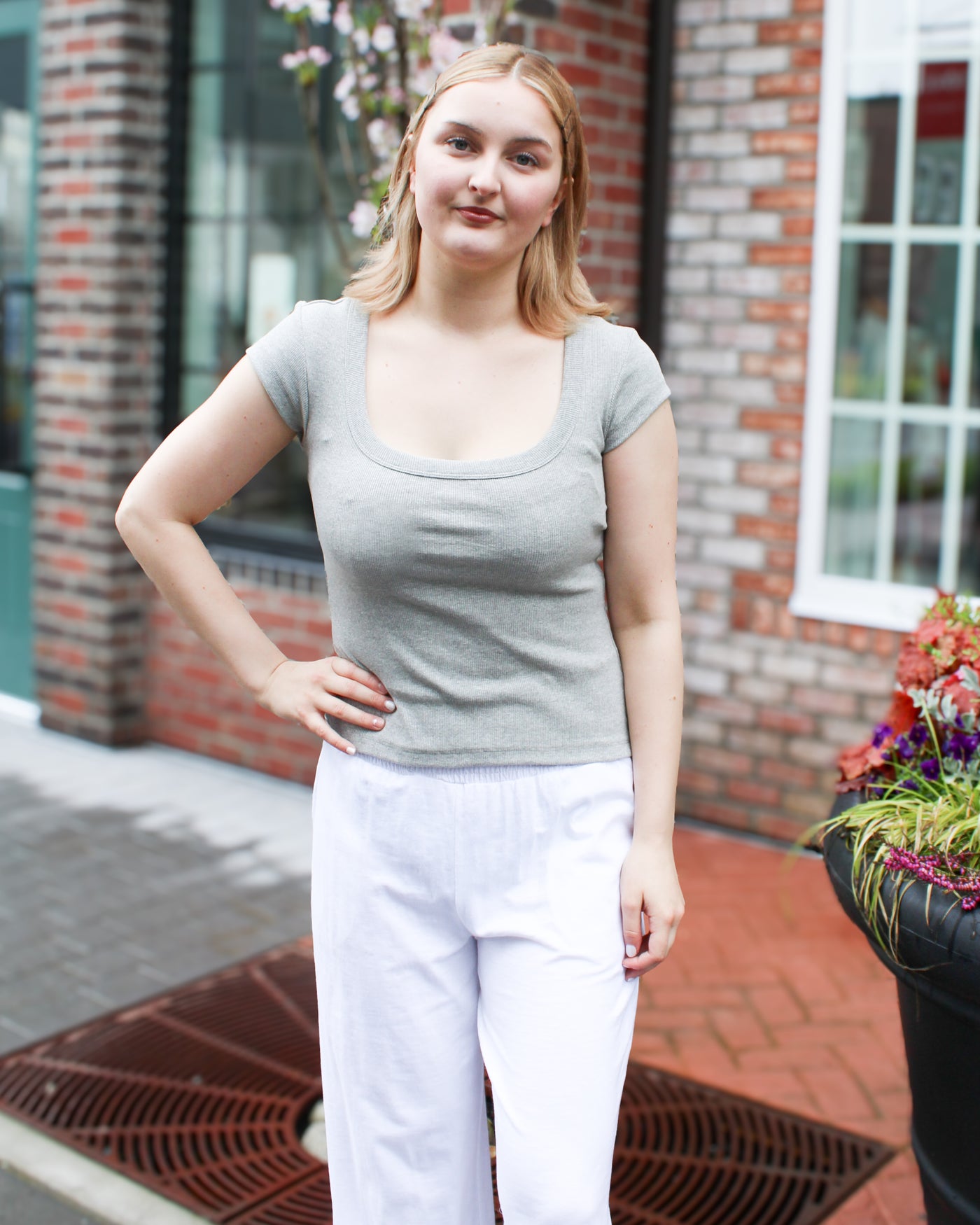 Scootie Scoop Neck Tee