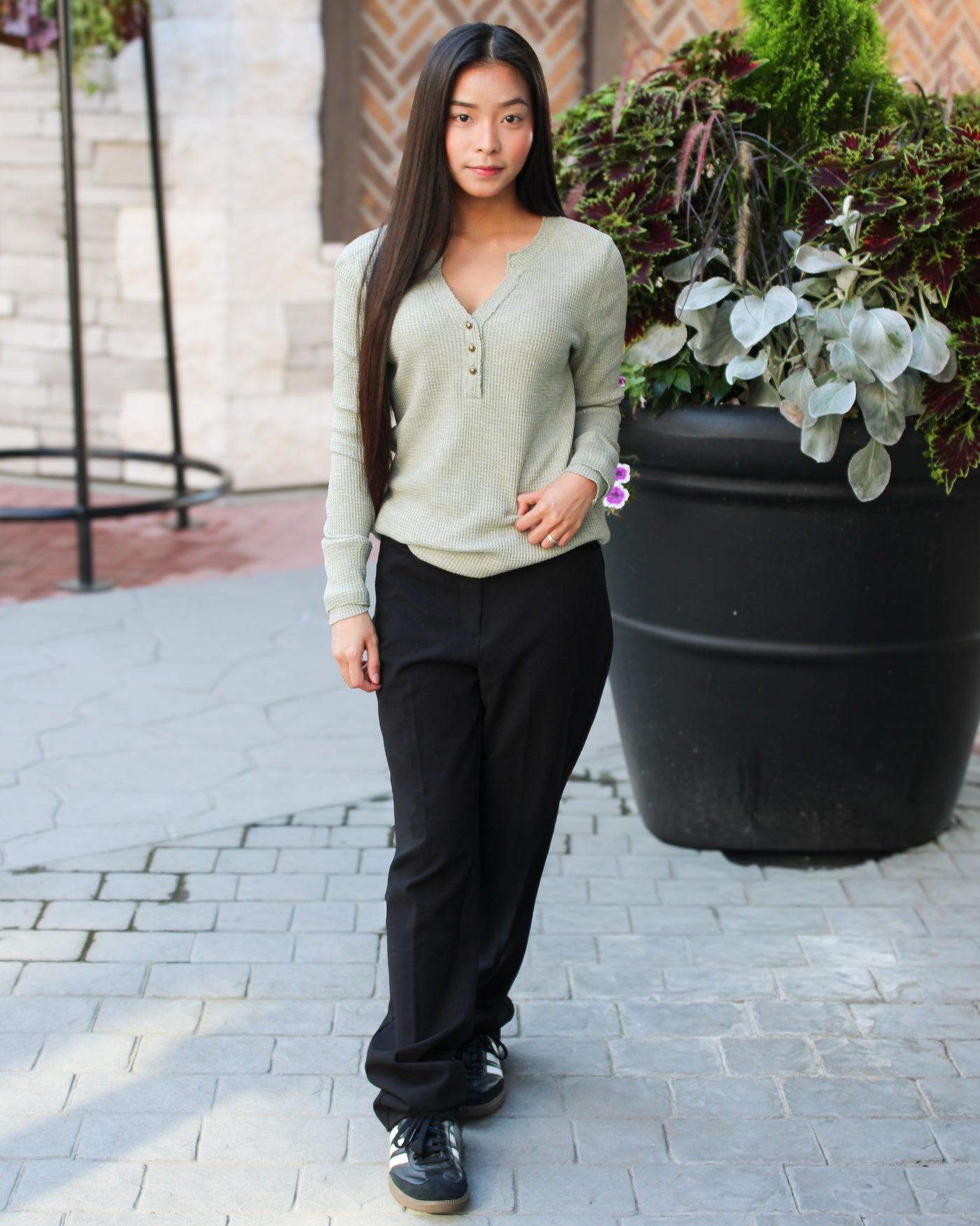 Fly Front Trouser